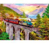 Ravensburger 12000795 - Viadotto d'Autunno - puzzle 1500 pezzi - puzzle adulti e