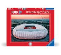 Ravensburger 12001252 - Allianz Arena München - puzzle 1000 pezzi - puzzle adulti e ragazzi da 14 anni, puzzle calcio, regalo di calcio