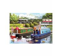 Ravensburger 12001255 Leisure No.10 Day on The Canal 1000 Piece Jigsaw Puzzles f