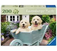 Puzzle cuccioli di Golden Retriever 200 pezzi