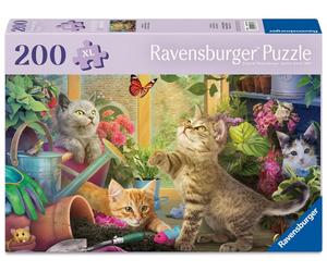 Ravensburger 12001735 - Gattino giocoso - 200 Gatto Anziani, con Pezzi, Grande M