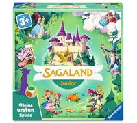 Ravensburger 12010007 Sagaland Junior - I miei primi giochi: gioco per bambini, giochi dai 3 anni in su, per 2-4 giocatori, regalo per ragazze o ragazzi