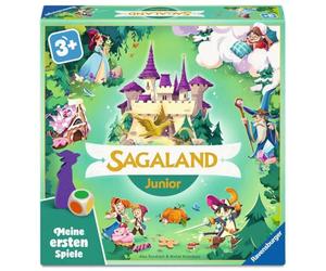 Ravensburger 12010007 Sagaland Junior - I miei primi giochi: gioco per bambini, giochi dai 3 anni in su, per 2-4 giocatori, regalo per ragazze o ragazzi