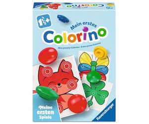Ravensburger 12010009 Il mio primo Colorino - I miei primi giochi: giochi per bambini, giochi da 1,5 anni per imparare i colori, regalo per ragazze o ragazzi, gioco di abbinamento colori