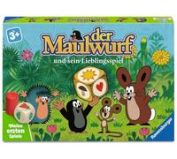 Ravensburger 12010015 La talpa e il suo gioco preferito - I miei primi giochi: giochi per bambini, giochi dai 3 anni in su, per 2-4 giocatori, regalo per ragazze o ragazzi