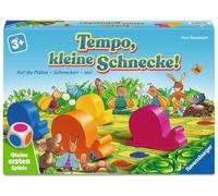 Ravensburger 12010016 Tempo, little snail - I miei primi giochi: giochi per bambini, giochi da 3 anni, per 2-6 giocatori, regalo per ragazze o ragazzi