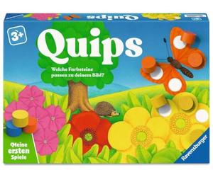 Ravensburger 12010020 Quips - I miei primi giochi: giochi per bambini, giochi dai 3 anni in su, per 2-4 giocatori, regalo per ragazze o ragazzi
