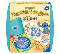 Ravensburger 12028014 - Mandala Designer Mini Disney Stitch - set di disegni creativi per bambini dai 6 anni in su