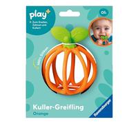 Ravensburger 12034042 Play+ Kuller-Griifling: Arancio - dentatura, Giocattolo per Bambini in Silicone a Partire da 0 Mesi