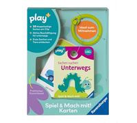 Ravensburger Gioca e unisciti a Play+ Mappe: Cerca roba: in Viaggio - Carte attività per Bambini, Giocattoli dai 18 Mesi in su, 12034054