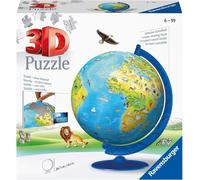 RAVENSBURGER - 3D PUZZLE GLOBO, 180 PEZZI, 6+ ANNI