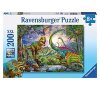 Ravensburger 12718 - nel Regno dei giganti, Dinosauri Puzzle 200 Pezzi XXL - NUO