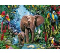 Ravensburger Puzzle Elefanti della Giungla 150 pezzi XXL - 1 pz