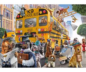 Ravensburger 12974 Pet School Pals 150 Piece Puzzles for Kids, Every Piece is Un