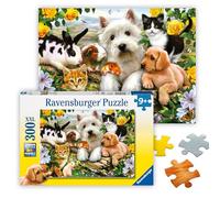 Ravensburger - Puzzle Amicizia felice tra animali - 300 Pezzi