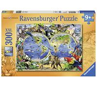 Ravensburger 13173 - Animali del Mondo, Puzzle 300 Pezzi XXL
