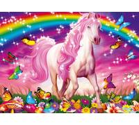 Ravensburger 13927 Cavallo da favola- Puzzle con brillantini da 100 pezzi (XXL)
