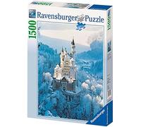 Puzzle Invernale Neuschwanstein RAVENSBURGER 1500 pezzi