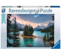 Ravensburger 16714 Jigsaw Puzzle Spirit Island Canada 2000 Pieces, Black