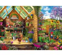 Ravensburger 16787 Garden House Tin Jigsaw Puzzle, Multicolor