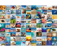 Ravensburger 16945 Puzzle da 1000 pezzi per adulti con tecnologia Softclick per 99 momenti di mare, 1000 pezzi per adulti Ogni pezzo è unico, tecnologia Softclick significa che i pezzi si