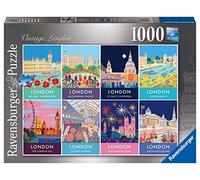 Ravensburger 16960 Vintage London - Puzzle da 1000 pezzi, per adulti e bambini dai 12 anni, multicolore