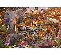 Ravensburger - Puzzle Animali africani - 3000 Pezzi