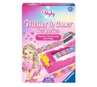 Ravensburger 18399 Magic Pearl Magic - Crea fantastici braccialetti con perle iridescenti. Kit di artigianato creativo per bambini dai 5 anni in su