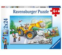 Ravensburger 198.191,1 cm Escavatore trattore e foresta "puzzle (2 x pezzi)