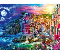 Puzzle Ravensburger Cinque Terre a Colori 2000 Pezzi