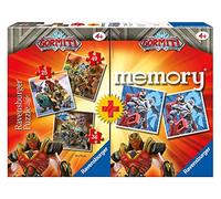 Ravensburger 20519 - Gormiti Multipack Memory con 3 Puzzle, Gioco Educativo
