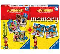 Ravensburger 20828 9 Multipack Memory e Puzzle di Alvin, Puzzle e Gioco per Bambini, Età Raccomandata 4+
