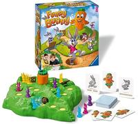 Ravensburger - funny bunny, gioco da tavolo, da 2 a 4 giocatori, 4+ anni
