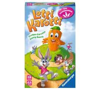 Ravensburger 20962 - Lotti Karotti, la Gara di Conigli, Gioco da Portare per Bambini e Famiglie dai 4 Anni in su