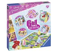 Ravensburger 21287 Disney Princess, Giochi 6 in 1