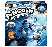 Ravensburger 21325 - Plitsch Splash Penguin - grande divertimento con fattore abilità per bambini e adulti - classico per 1-5 giocatori dai 4 anni in su - regali di compleanno