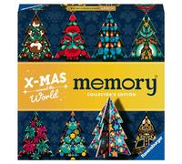 Ravensburger 22350 Collector's Memory® Weihnachten - Das weltbekannte Gedächtnisspiel mit Weihnachtsbäumen zum Aufstellen