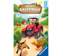 Ravensburger 22408 - La Nostra Fattoria, Tavolo per Bambini dai 3 Anni in su, Gioco di Dadi e da Collezione per 2-4 Giocatori