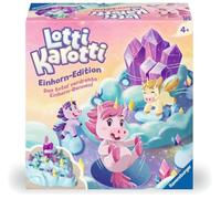 Ravensburger 22580-Lotti Karotti Edizione Adattamento del Famoso Classico unicorni, Divertente Gioco di Corsa per 2-4 Bambini dai 4 Anni in su, 22580