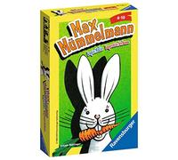 Ravensburger 23119 - Max Mümmelmann, gioco regalo per 2-4 giocatori, gioco per bambini dai 4 anni, formato compatto, gioco da viaggio, coniglio - regali di compleanno