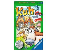 Ravensburger 23160 - Cow and Co, gioco regalo per 2-6 giocatori, gioco per bambini a partire dai 4 anni, gioco da viaggio da portare sempre con sé