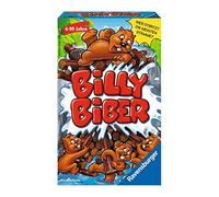 Ravensburger 23280 - Billy Biber, gioco regalo per 1-4 giocatori, gioco per bambini dai 4 anni, formato compatto, gioco da viaggio