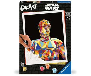 Ravensburger 23894 CreArt-Paint by Numbers 23894-Star Wars-C-3PO-from 12 Years,
