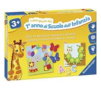Ravensburger 24075 I Miei Giochi del Primo Anno di Scuola dell'Infanzia, Gioco Educativo, 20 Attività Educative per Bambini, Età Consigliata 3+