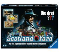 Ravensburger 24741 - I tre??? Scotland Yard - Il classico gioco per 2-6 persone dagli 8 anni in su con i detective di culto Justus Jonas, Peter Shaw e Bob Andrews