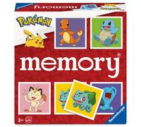 Ravensburger - Memory Pokemon | Giochi Da Tavola | Memory Gioco Per Bambini Di 3 Anni O Piú | Pokemon Card Gioco In Scatola | Regalo Bambino 3 Anni Maschio