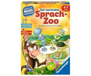 Ravensburger 24945 - The Twisted Language Zoo - Gioca e impara per bambini, gioco educativo per bambini dai 4 ai 7 anni, Nuovo apprendimento giocoso per 2-4 giocatori