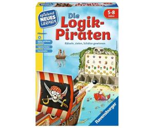 Ravensburger 24969 - The Logic Pirates - Gioca e impara per bambini, gioco educativo per bambini dai 5 agli 8 anni, nuovo apprendimento giocoso per 1-4 giocatori