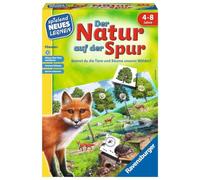 Ravensburger 25041 - Sulle tracce della natura - gioco e apprendimento per bambini, gioco educativo per bambini dai 4 agli 8 anni, nuovo apprendimento giocoso per 2-4 giocatori