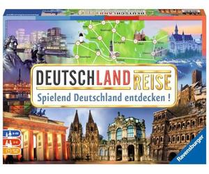 Ravensburger 26492 - Gioco da tavola per conoscere la geografia della Germania "Deutschlandreise" [lingua tedesca]